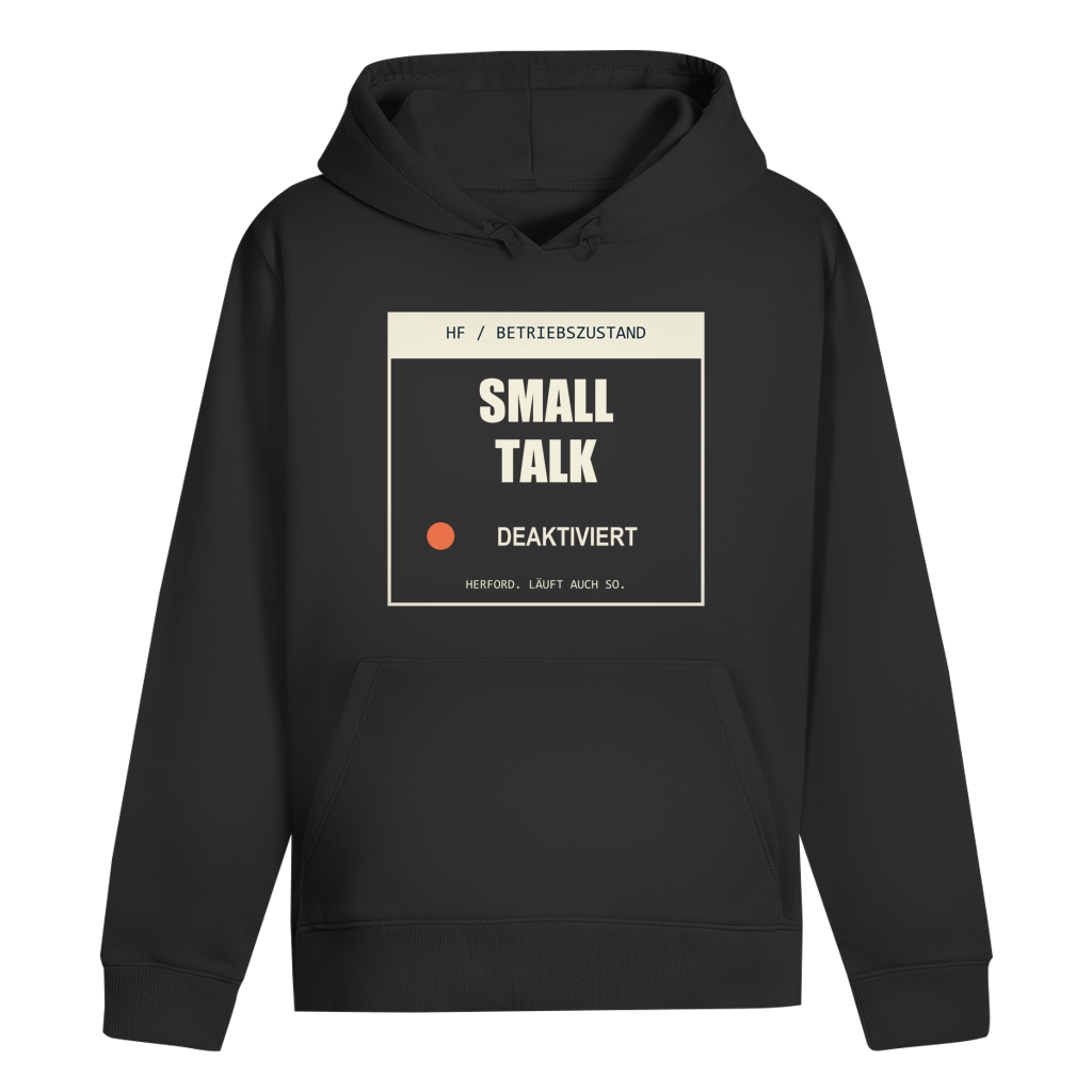 Small Talk Offline – Herford Hoodie – Black / S