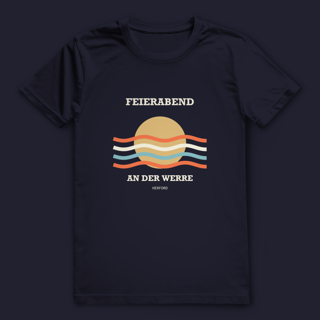 Feierabend an der Werre – Herford Originals Shirt – French Navy / XS