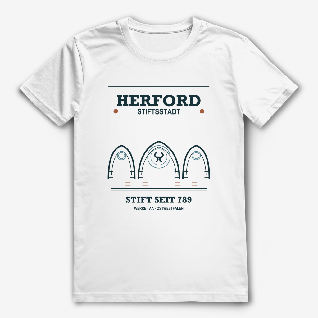 Herford Stiftsstadt – Heritage Shirt – White / XS