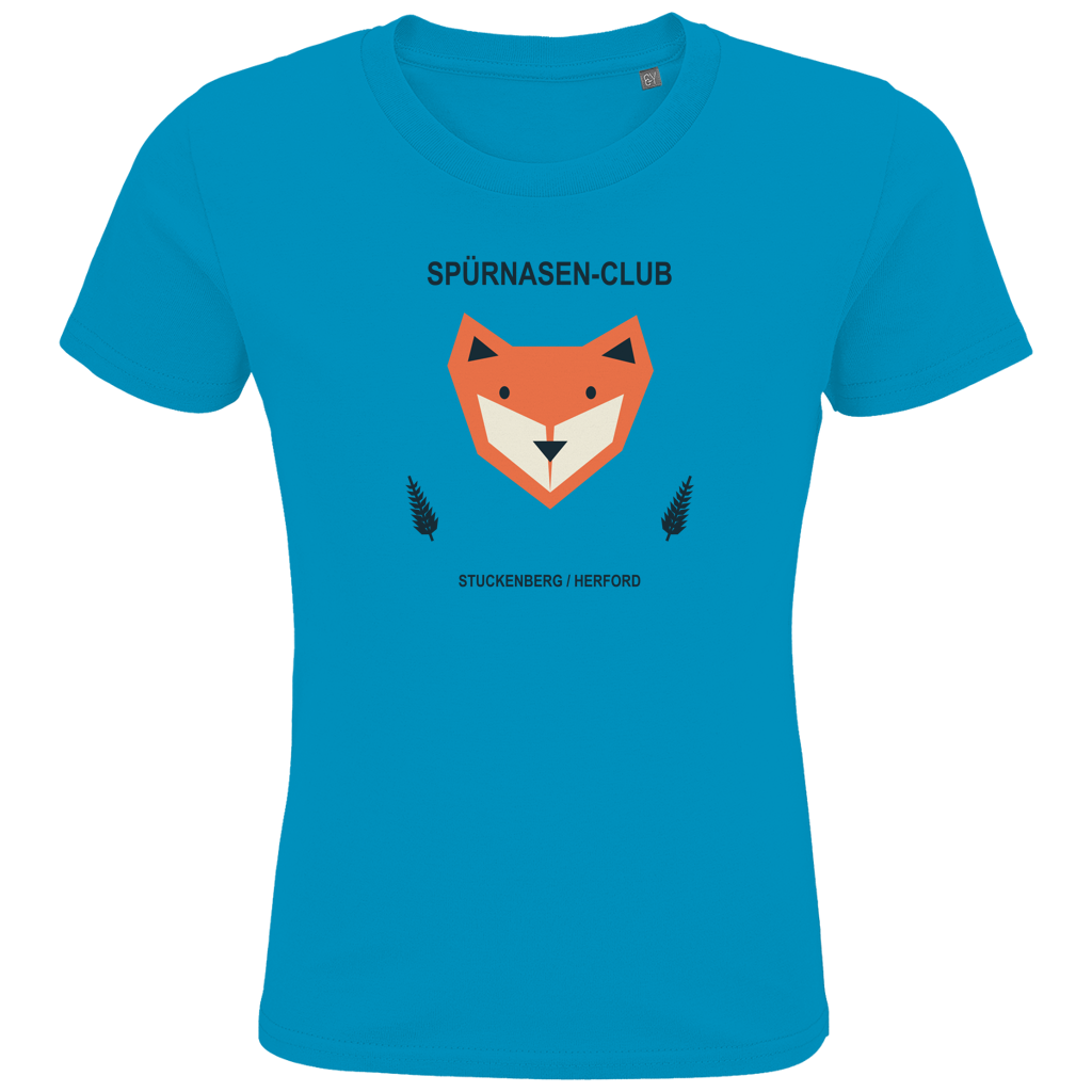 Stuckenberg Spürnase – Herford Kids Bio-Shirt – Aqua / 2 (86/94)