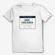 Hier geblieben – Herford Originals Shirt – Vorderansicht