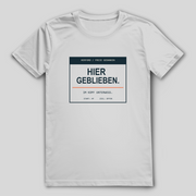 Hier geblieben – Herford Originals Shirt – Vorderansicht