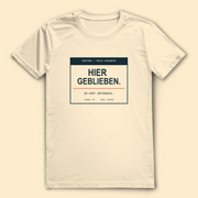 Hier geblieben – Herford Originals Shirt – Vorderansicht