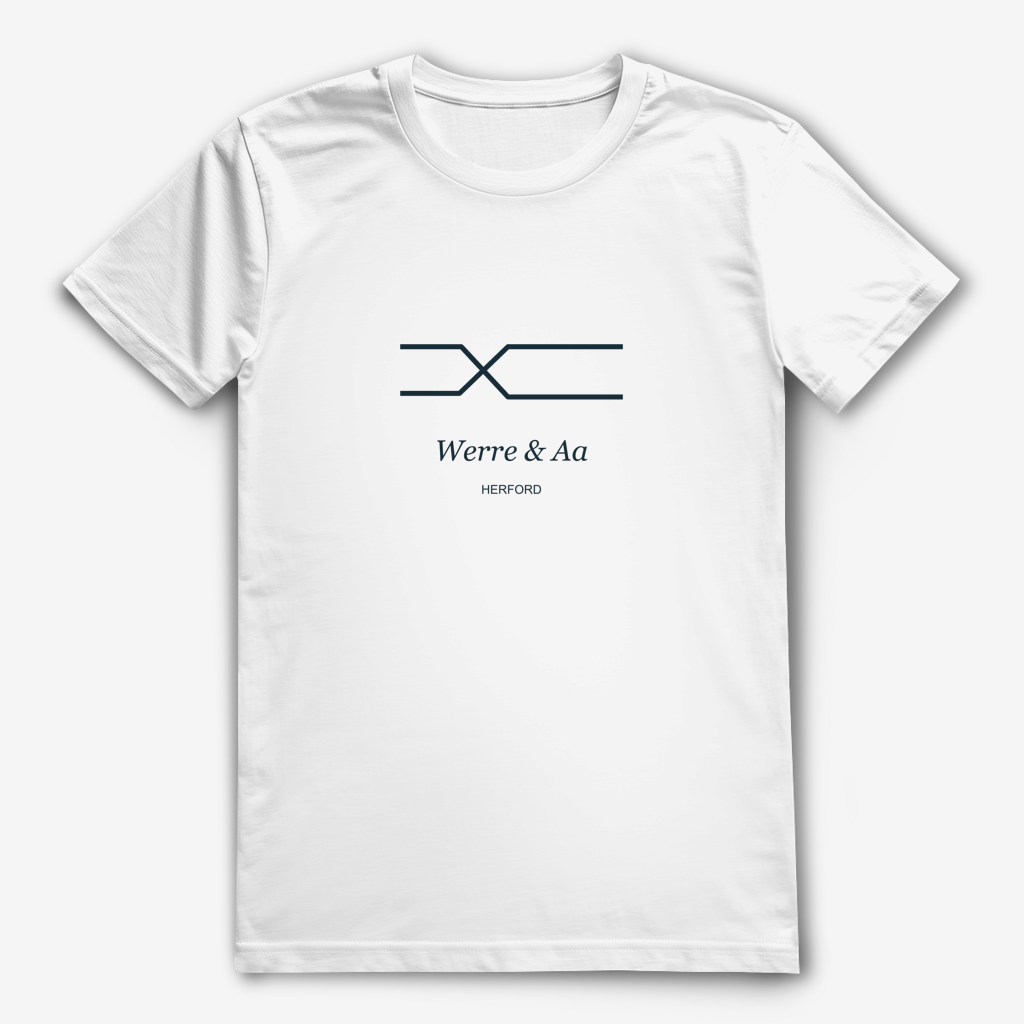 Werre und Aa – Herford Shirt – White / XS