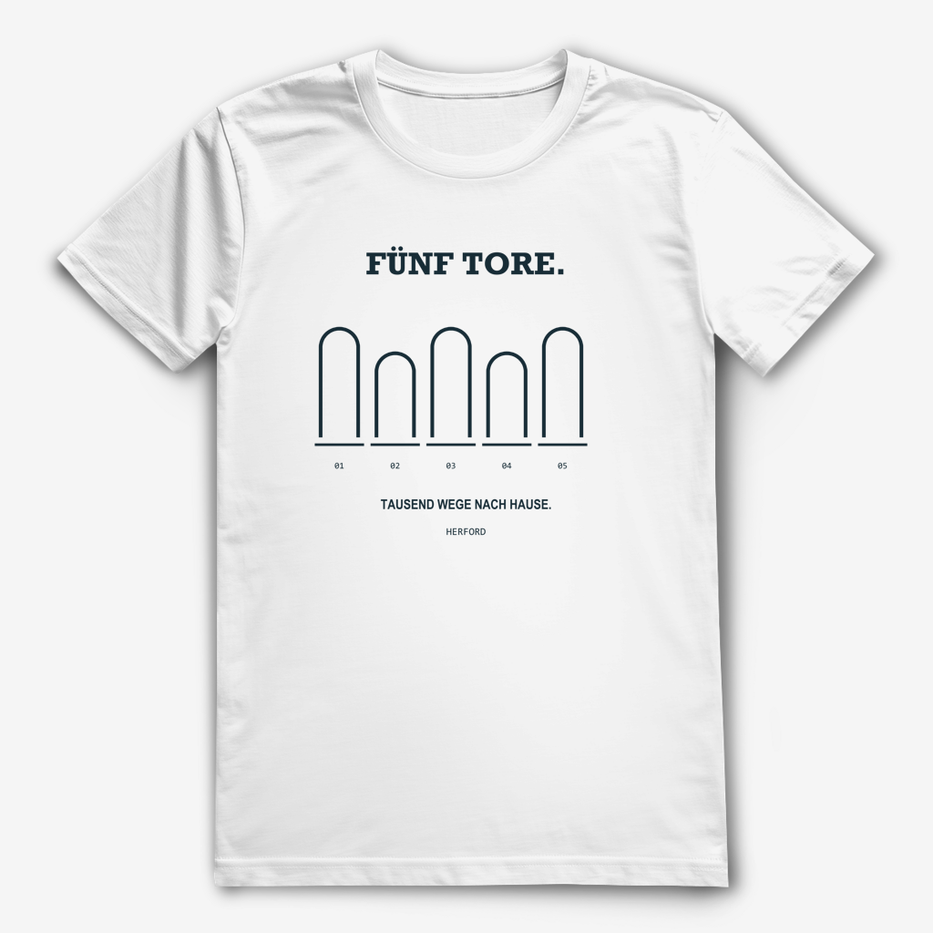Fünf Tore – Herford Originals Shirt – White / XS