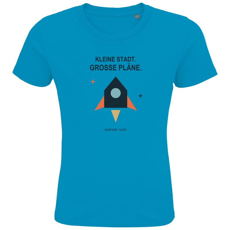 Große Pläne – Herford Kids Bio-Shirt