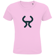 Flusszeichen Kids – Herford Bio-Shirt – Vorderansicht