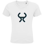 Flusszeichen Kids – Herford Bio-Shirt – Vorderansicht
