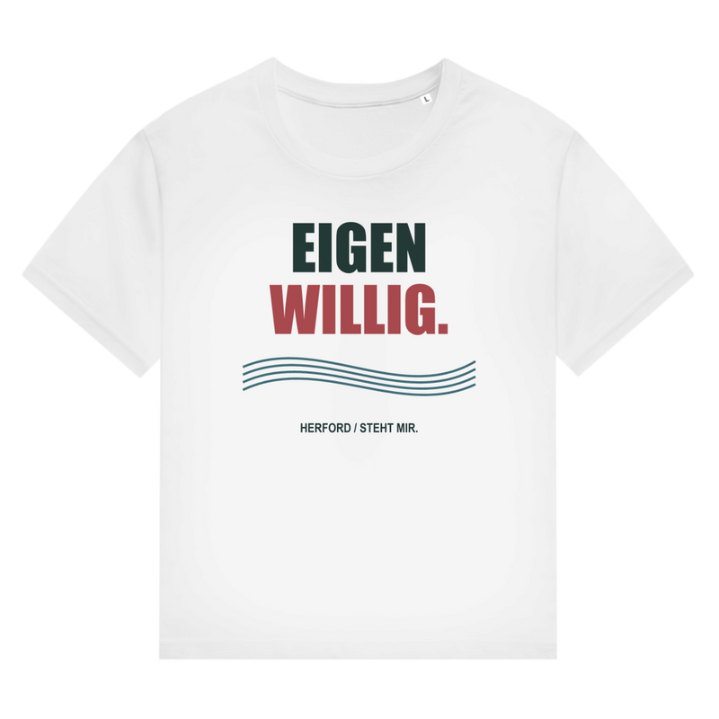 Eigenwillig – Herford Damen Bio-Shirt