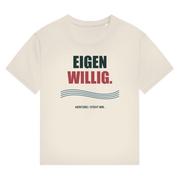 Eigenwillig – Herford Damen Bio-Shirt – Vorderansicht