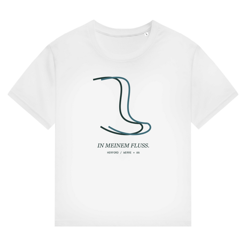 In meinem Fluss – Herford Damen Bio-Shirt
