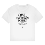 OWL. Emotionen dosiert. – Damen Bio-Shirt – Vorderansicht