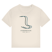 In meinem Fluss – Herford Damen Bio-Shirt – Vorderansicht