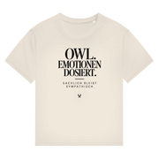 OWL. Emotionen dosiert. – Damen Bio-Shirt – Vorderansicht