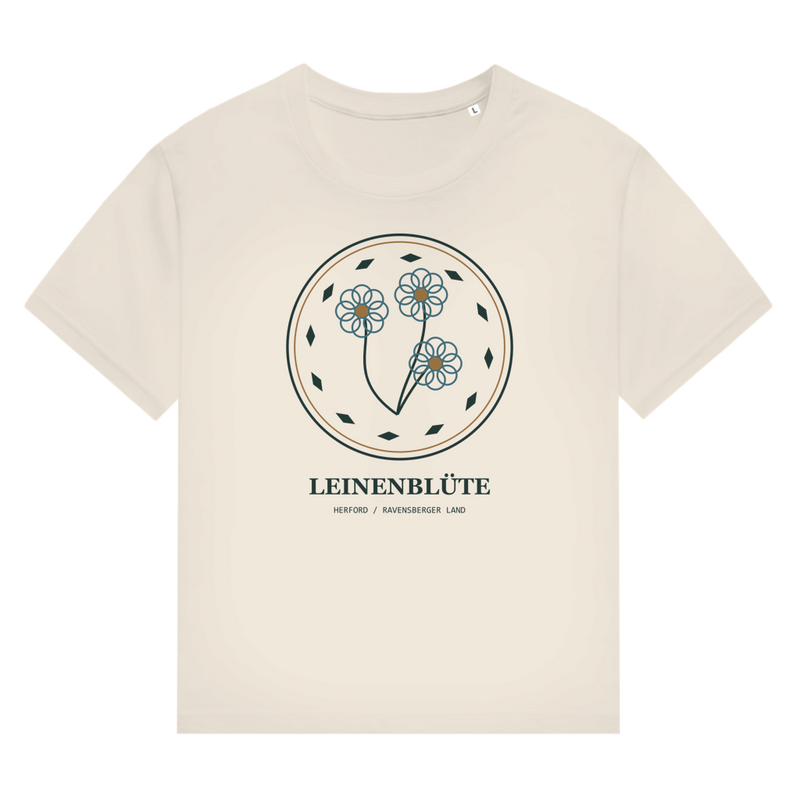 Leinenblüte – Herford Damen Bio-Shirt