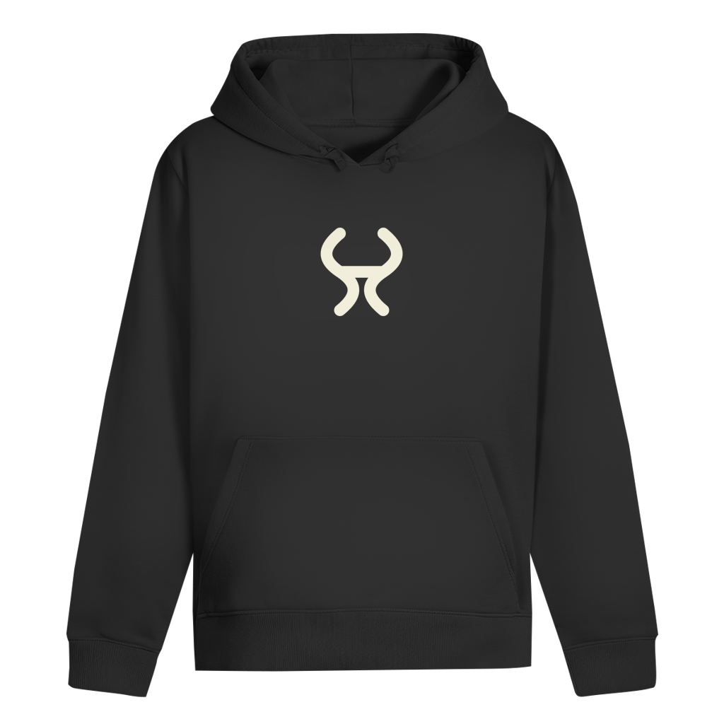 Flusszeichen – Herford Signature Hoodie – Black / S