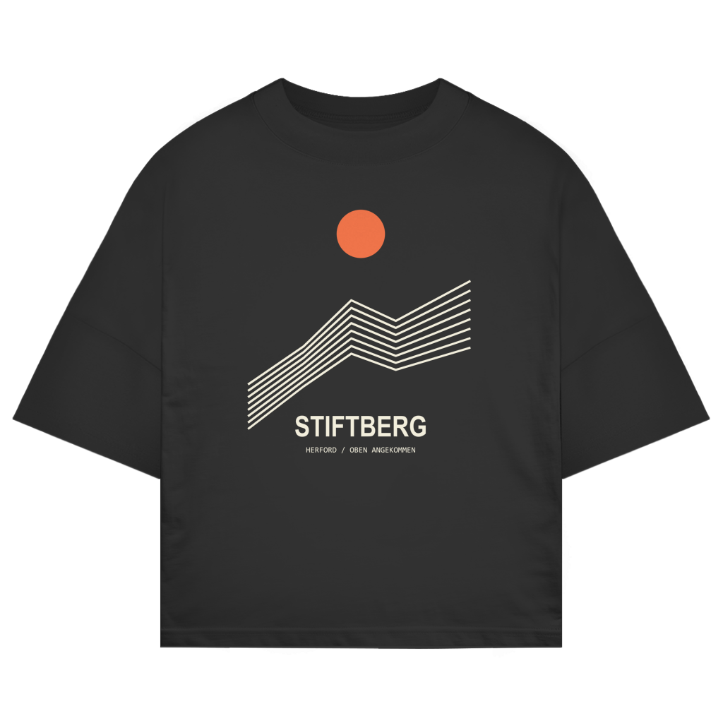 Stiftberg Club – Herford Oversized-Shirt – Black / XS