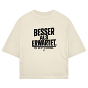 Besser als erwartet – Herford Oversized-Shirt – Vorderansicht