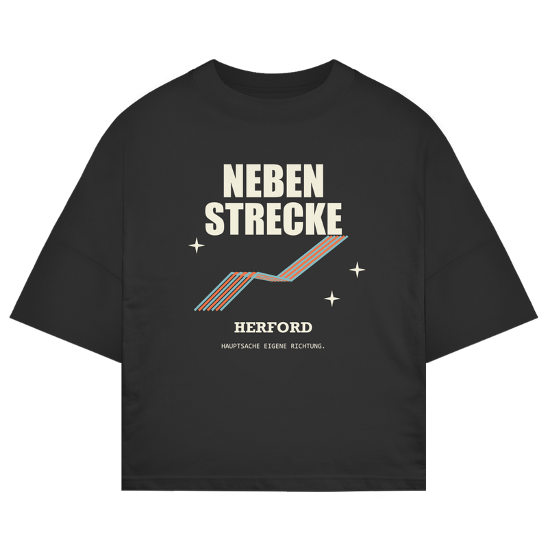 Nebenstrecke – Herford Oversized-Shirt