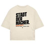 Stadt der Macher – Herford Oversized-Shirt – Vorderansicht
