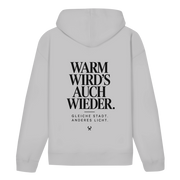 Warm wird’s auch wieder – Herford Hoodie – Rückenansicht