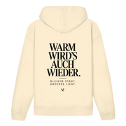 Warm wird’s auch wieder – Herford Hoodie – Rückenansicht
