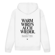 Warm wird’s auch wieder – Herford Hoodie – Rückenansicht