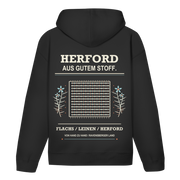 Aus gutem Stoff – Herford Hoodie – Rückenansicht