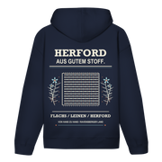 Aus gutem Stoff – Herford Hoodie – Rückenansicht