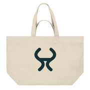Flusszeichen – Herford Canvas Shopper – Vorderansicht