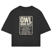 OWL Work Dept. – Herford Oversized-Shirt – Rückenansicht