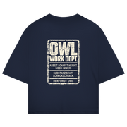 OWL Work Dept. – Herford Oversized-Shirt – Rückenansicht